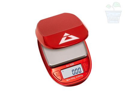 Pocket mini scale On Balance DJ-100-RD red