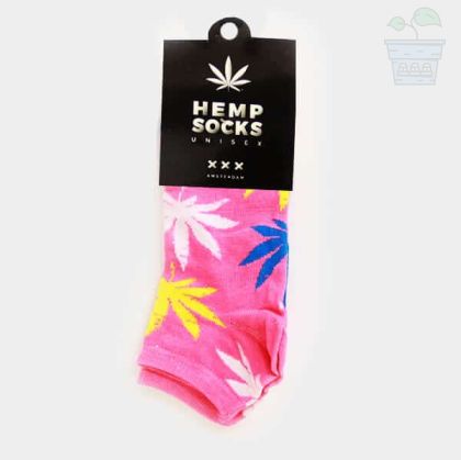 Socks Hemp XXX Amsterdam - Unisex, Pink Colour