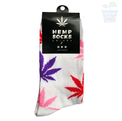 Hemp XXX Amsterdam - Чорапи, бели