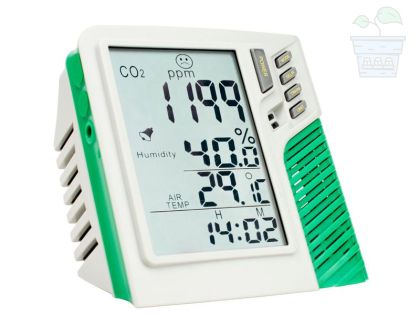 CO2 Meter with Temperature and Humidity - Настолна измервателна станция за въглероден диоксид, температура и влажност