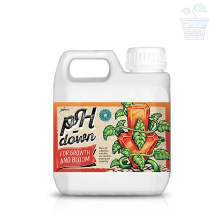 pH Down for Growth and Bloom 1L - pH down regulator