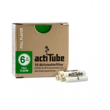 ActiTube EXTRA SLIM 6 mm Active carbon filters  - 10 pcs.