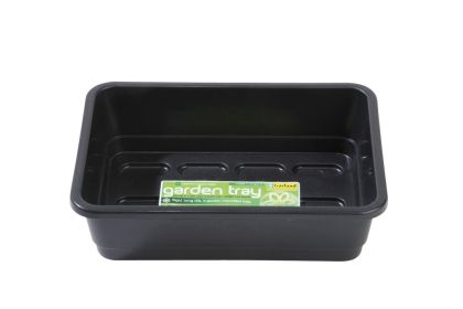 Garland Mini Garden Tray Black Without Holes, 23 x 17 x 6 cm