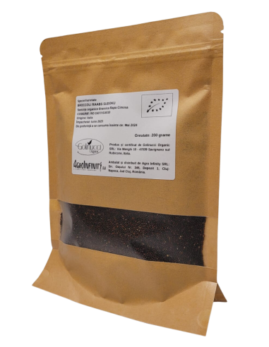 Organic White Mustard seeds for microgreens - 100 g