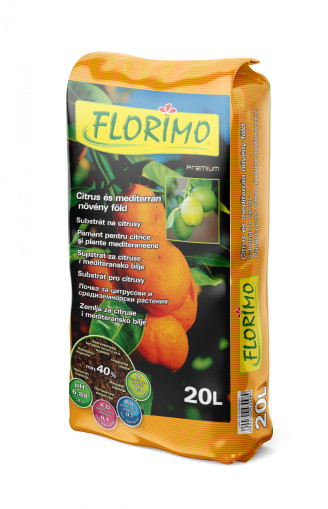 FLORIMO Citrus and Mediterranean plant potting soil - 20L