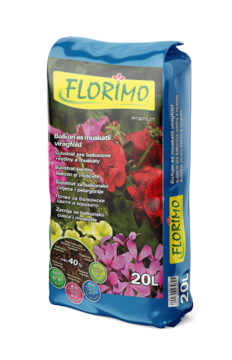 Soil BALCONY PLANTS and GUSCATO (pH 6.9 ± 0.5)-FLORIMO-10l