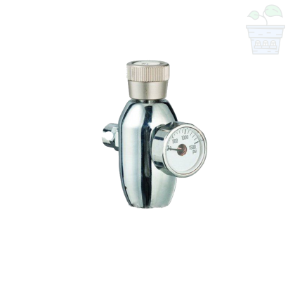 Mini Reducil valve with pressure gauge for CO2 bottles