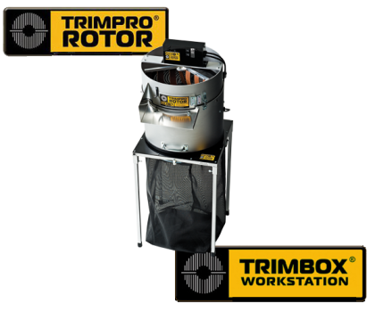 TRIMPRO ROTOR & WORKSTATION leaf trimming machine