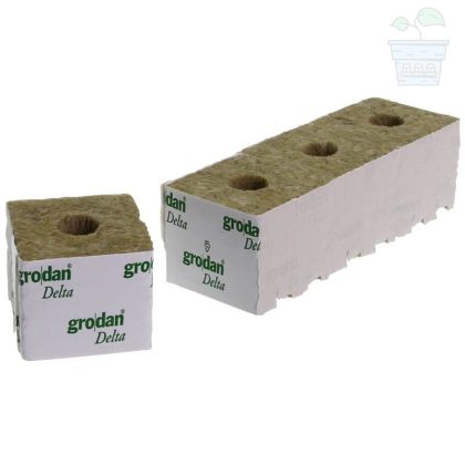 Grodan Delta block 7.5x7.5x2.8cm. 1pc.