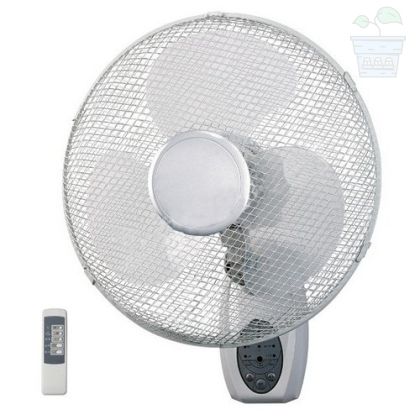  Cornwall Wall Fan Remote Control 40 см - Циркулационен вентилатор за стена с дистанционно управление, 45W