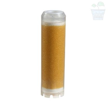 Filter softening ion exchange resin