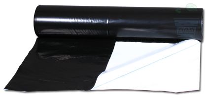 White/Black foil 2m x 150m - 85μm