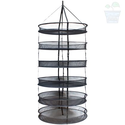 LightHouse Round DryNet - 75 cm (30") Black-6 Layers - Max.Load 21 kg/-3.5kg/Layer