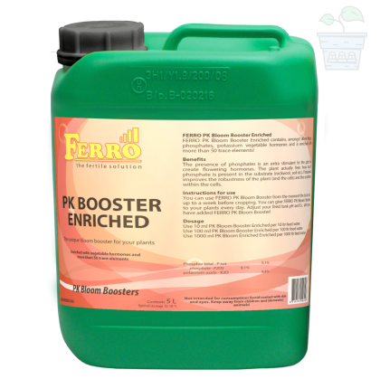 Ferro PK BOOSTER ENRICHED 5л. - цъфтежен бустер (с Фосфор, Калий и микроелементи)