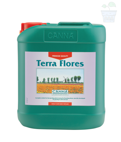 CANNA Terra Flores 5L - fertilizer for flowering, for soil