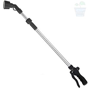 Telescopic sprayer with shower head 91-147 cm