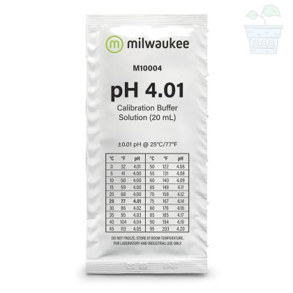 Milwaukee pH 4.01 Calibration Buffer Solution 20ml