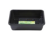 Garland Mini Garden Tray Black Without Holes, 23 x 17 x 6 cm