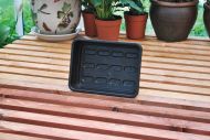 Garland Mini Garden Tray Black Without Holes, 23 x 17 x 6 cm