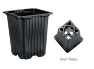 Square nursery pot 7 х 7 х 8cm (soft plastic)