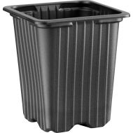 Square nursery pot 7 х 7 х 8cm (soft plastic)