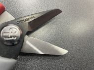 Professional pruning shears, 195 mm - CHIKAMASA TS-66B (jagged blade with wire-cutting function)