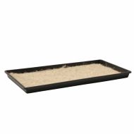 Flexible tray with large drainage holes for micro plants and seedlings 31 x 51 x 4 cm
