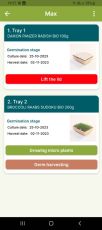 Babylon Garden hydroponic system for homes, size XS, 1 weekly harvests of sprouts or microgreens, smart app + GIFT
