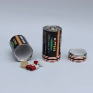 Hiding box imitation of AA battery (hiding place for money and jewelry) Type AA