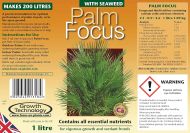 Palm Focus 1L – Balanced fertilizer for palm trees
